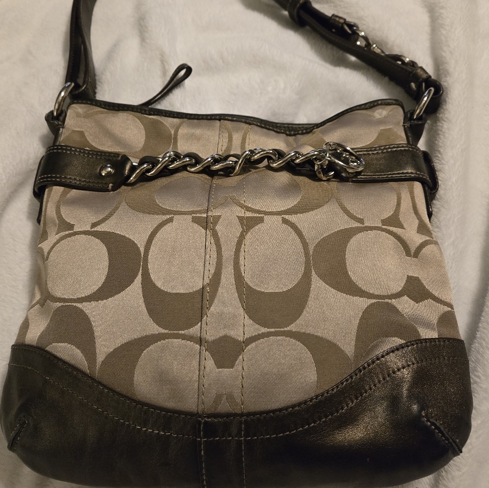 Coach Tan and Brown Women's Bag